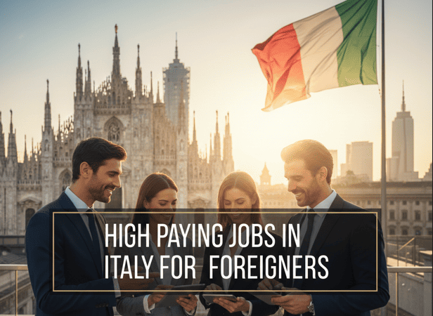 high paying jobs in italy for foreigners